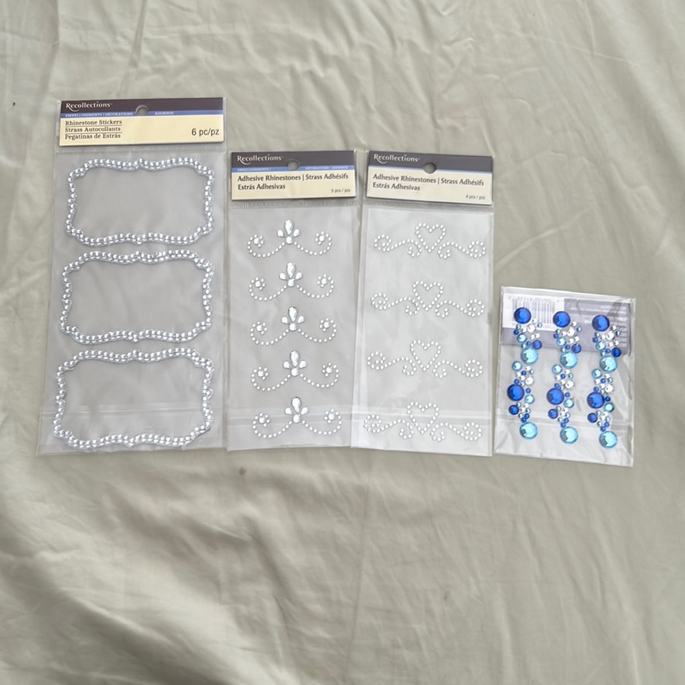 Recollections rhinestone stickers